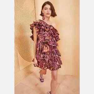 NWOT ulla Johnson Naomi one shoulder dress
